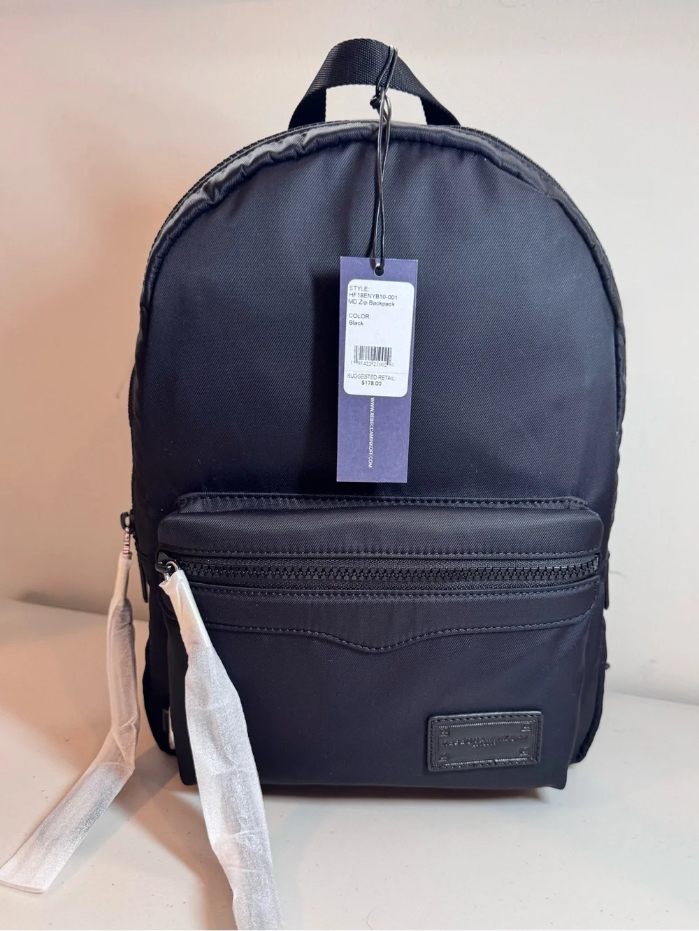 Rebecca Minkoff Black Nylon Backpack